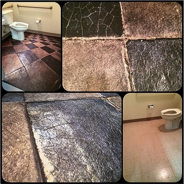 3MFilms's tweet image. Transforming a bathroom with a little #3MIJ35 via InkedVinyl #wrap #3M