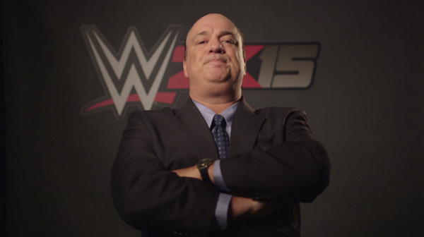 WWEgames's tweet image. How did @HeymanHustle take over @WWE? @Grantland33's story on the one, behind the one.. 2kgam.es/1AckAzh