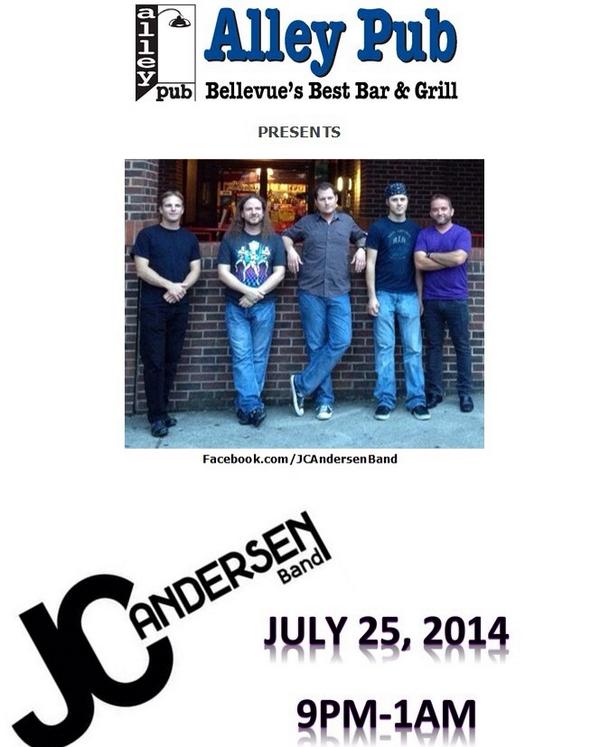 JCAndersenFans's tweet image. #JCAB tomorrow night at Alley Pub in Bellevue!! #NashvilleDancin #music #free #freemusic