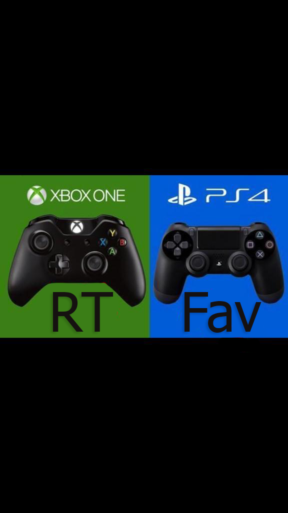 VisuaIIy's tweet image. Xbox Vs. Ps4 
 Retweet for Xbox/Fave for ps4