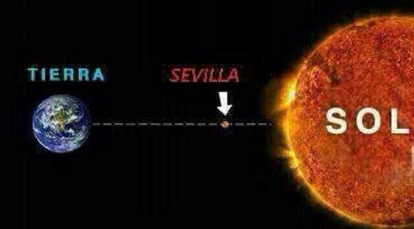 La_Antonias's tweet photo. Ahí se encuentra Sevilla en verano: http://t.co/f421Skkkjd