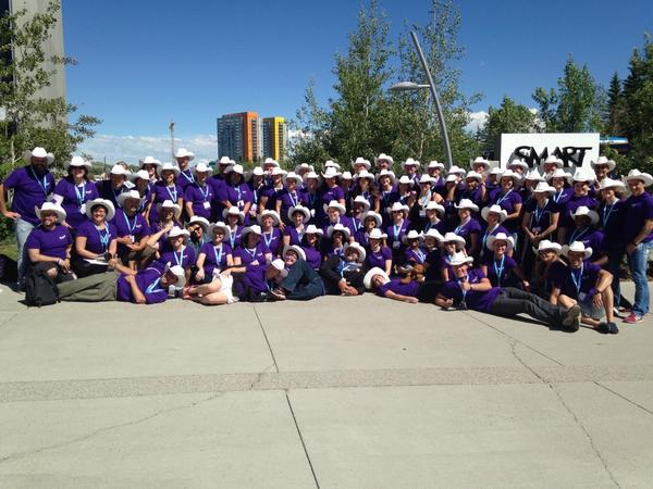 SMART_Tech's tweet image. Have a great day in Banff tomorrow #SMARTee crew! Thanks for visiting HQ!