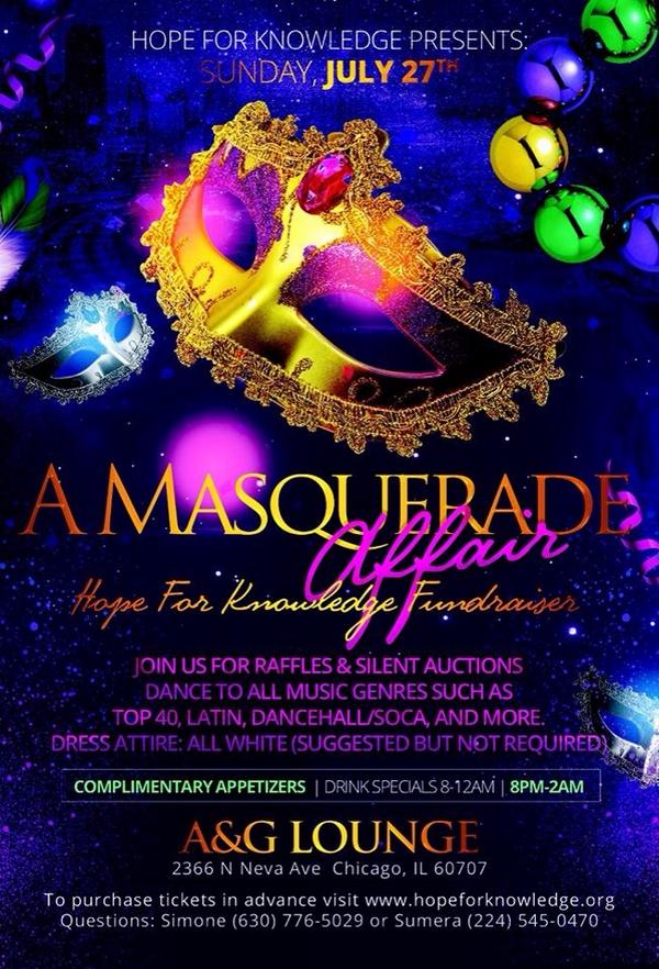 Come out and support! #HopeForKnowledge a charity event DJ Looney and Myself! Soca, Dancehall,Latin,R&amp;B,Top40,EDM