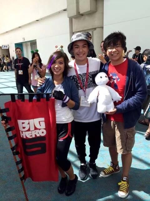 DisneyAnimation's tweet image. Take a look at filmmakers and fans joining together to celebrate #BigHero6 today at #SDCC