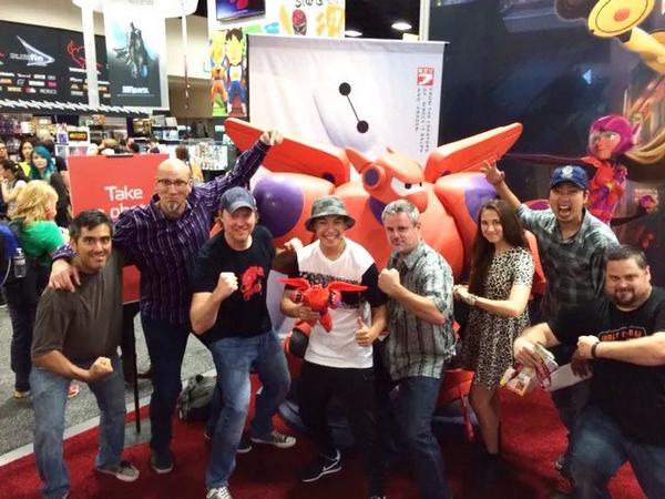 DisneyAnimation's tweet image. Take a look at filmmakers and fans joining together to celebrate #BigHero6 today at #SDCC