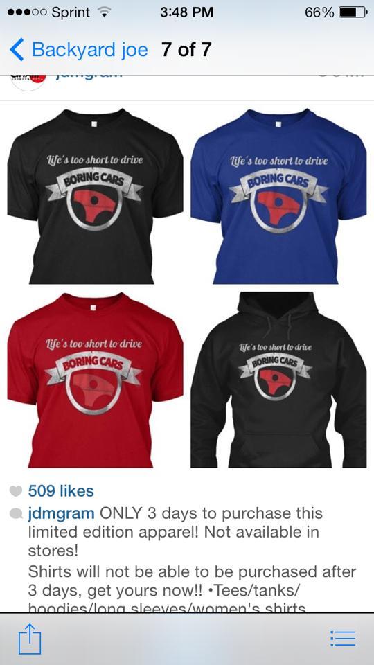 DrivenApparelCo's tweet photo. Someone tried to rip us off lol. You can get the original design at http://t.co/TBDPp6V7yH http://t.co/PSXpyHDDzz