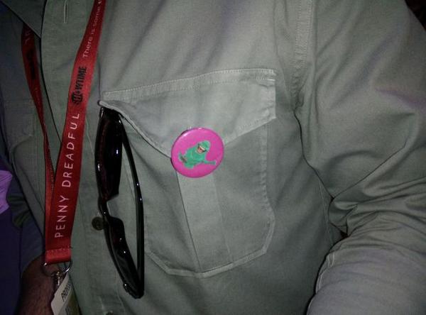 FOXADHD's tweet photo. LOOK IT'S SLIMER!! #ComicCon14 #SDCC #Slimer http://t.co/oGBIc3NpGa