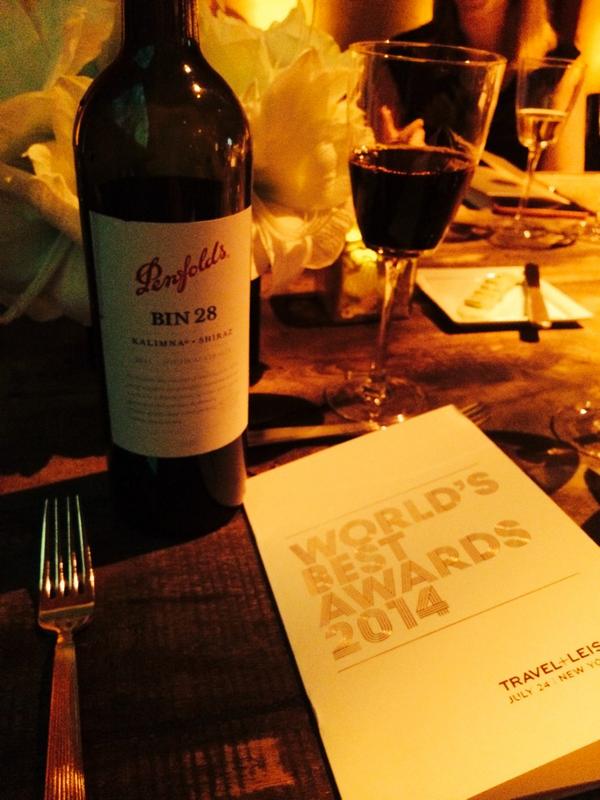 mitzigaskins's tweet image. Yummy vino at #TLWorldsBest provided by JW brand partner @penfolds @TravlandLeisure