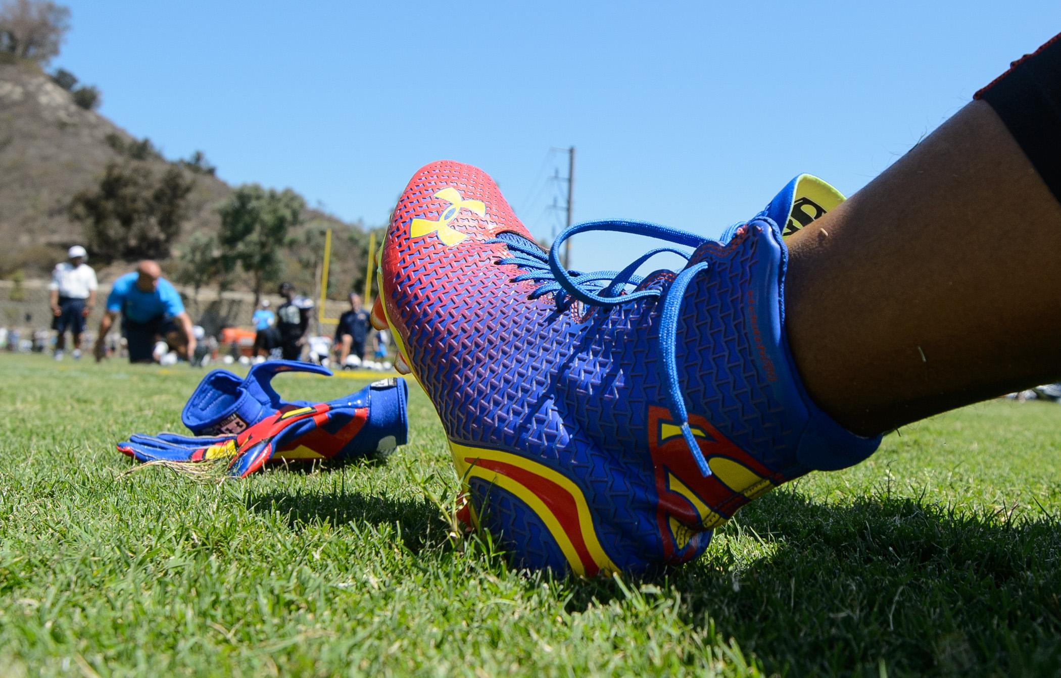 Superman cleats hotsell