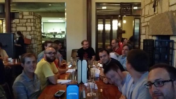 Pre conference get together. #elixirconf