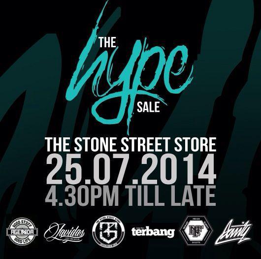 Bagi yang berdekatan Kuantan, boleh singgah ke The Hype Sale yang akan diadakan hari ini di The Stone Street Store.