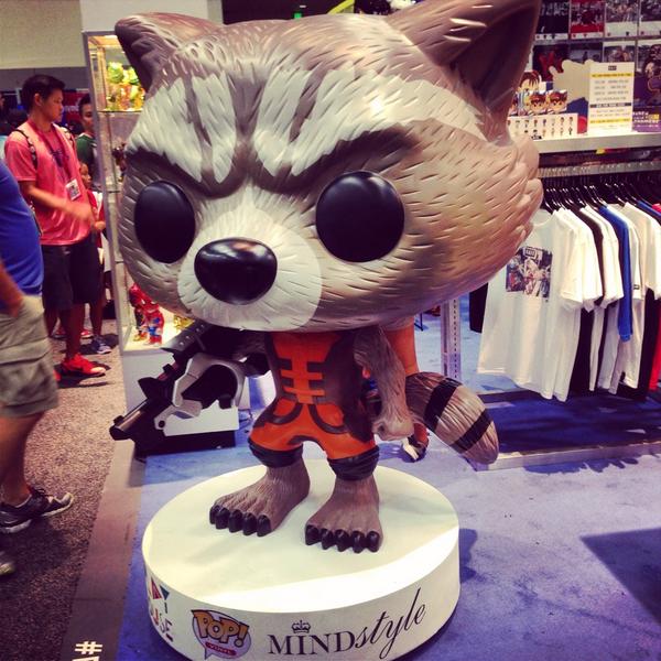 fordom beskyldninger Invitere Funko on Twitter: "Life size Rocket Raccoon Pop! at the MINDstyle booth!  http://t.co/havVydTPYg" / Twitter
