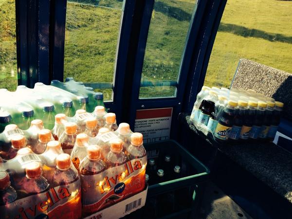 heute mal flüssige gondelgesellschaft 😉