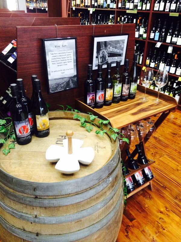 SunshineCkShop's tweet photo. Tonight 5-8pm we will have the @WinebySam range open for a taste. Great wines from Strathbogie Ranges. Come say hi! http://t.co/OEHwoAm9Nv