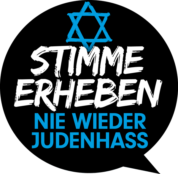 BILD's tweet photo. Nie wieder Judenhass! Teilt diesen Button, richtet ihn als euer Profilbild ein. #stimmeerheben http://t.co/QLaVi8l7rc http://t.co/HPxfdQPeSG