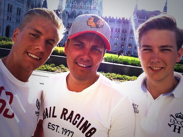 Semester i Budapest med @Carkan15 &amp; <a href="/Banfors/">Christoffer Banfors</a> #BergaKidsOnTour #F1