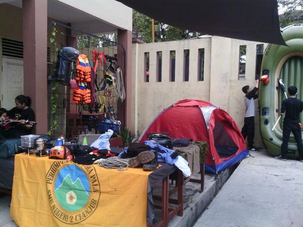 Buka stand di Smanda buat pendaftaran siswa baru #BPdiklat18