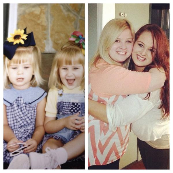 BrookeWallace07's tweet photo. My beautiful little sister is 21 today! Love you Bay! 🍻😘💜 http://t.co/gTTZNYBAOW