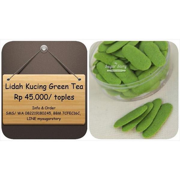 Lidah Kucing Green Tea ^^ #MySugarStory