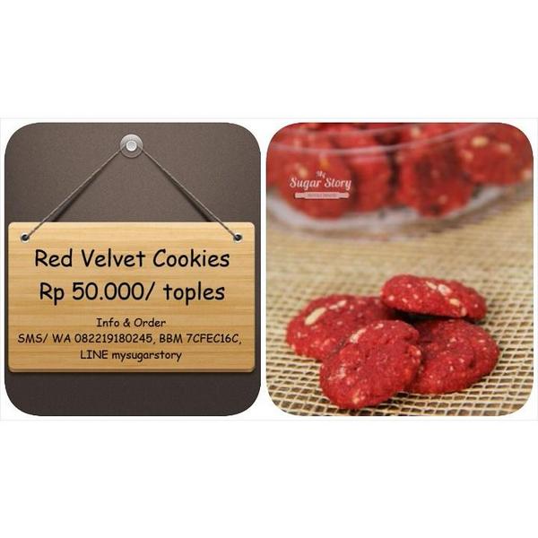 Red Velvet Cookies ^^ #MySugarStory