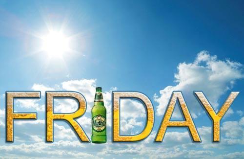 Vrijdag en #Mythos, de beste combinatie. :)  
Tot vanavond.