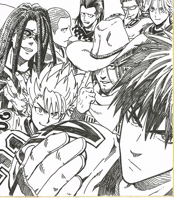 アイシールド21』12周年ありがとう連結色紙 - posfie