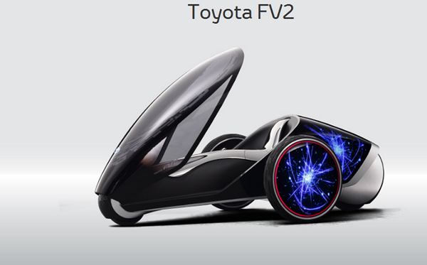 The #Toyota FV2 is a concept car that can express “Fun to Drive” philosophy even in a future world.
