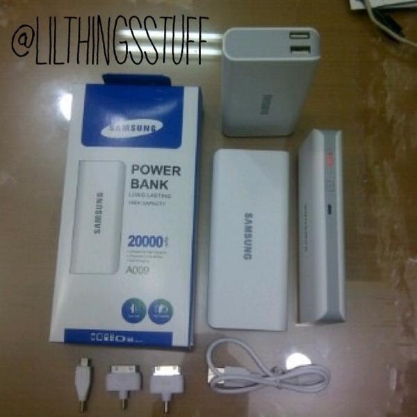 lilthingsSTUFF's tweet photo. POWERBANK SAMSUNG 20.000 mAh. Cuma 300rb!! @cari_reseller @I_K_L_A_N @iklanin @IklanTerUpdate http://t.co/JkyT8U3uVG