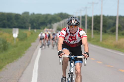 Shout out to Nick Croels, Shop Foreman, rode in the Ride to Conquer Cancer on July 5-6 in Montreal. <a href="/TheToroCompany/">Toro</a>