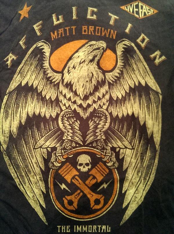 LVFightShop's tweet photo. We are open in 20 mins! Get all the newest #MMA, #Boxing &amp; #WWE tees all under one roof! #UFC @rootsoffight http://t.co/ZcFiEBarya