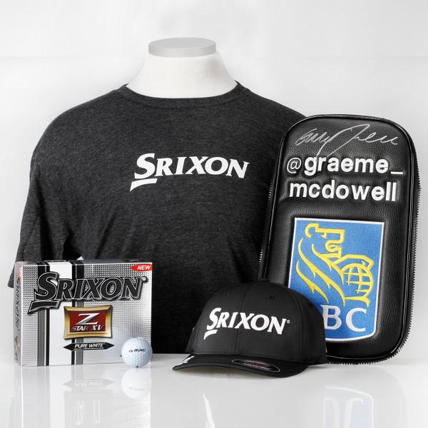Want a prize pack from <a href="/Graeme_McDowell/">Graeme McDowell</a>? RT this tweet and follow <a href="/SrixonGolf/">Srixon</a> and @si_golf for a chance to win.