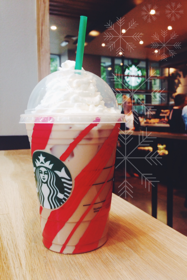 #ProTip: celebrate Christmas in July with a $2 iced Peppermint White Chocolate Mocha. #TreatReceipt ☀ 🎅