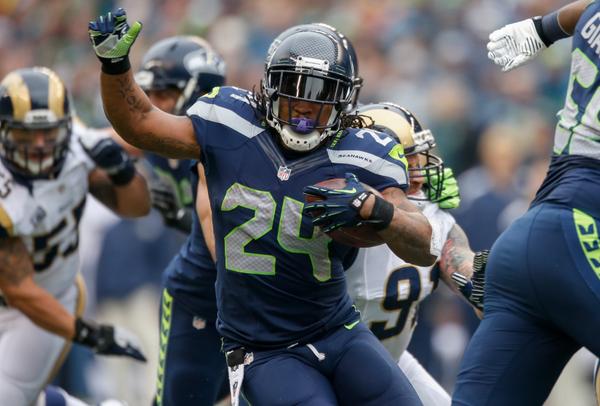TouchdownM's tweet image. Marshawn lynch aún no se reporta a training camp !!