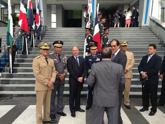 Todo listo para la llegada del Señor Presidente de la República al Palacio <a href="/PoliciaRD/">Policía Nacional República Dominicana</a>