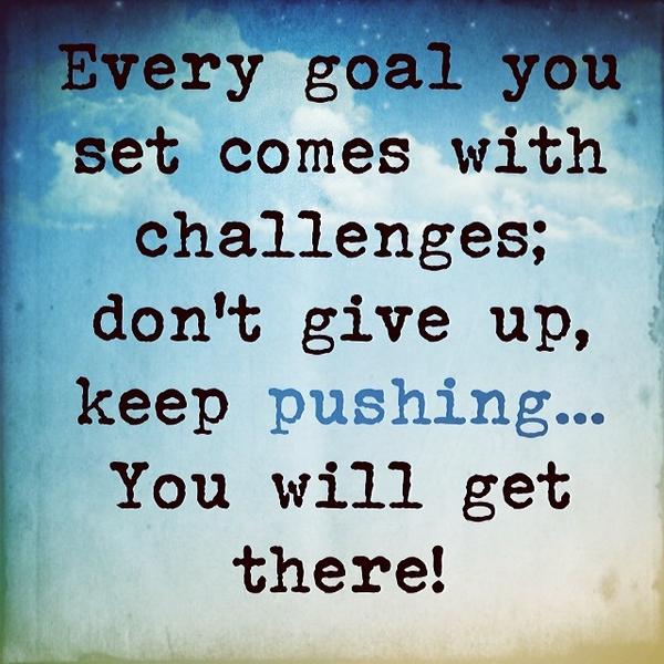 kchrissyharry's tweet image. Keep pushing. You will get there. #determination #persistence #business #quotes