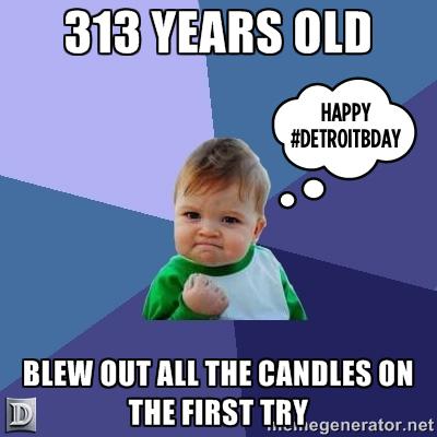 visitdetroit's tweet photo. Thanks for all the #DetroitBday wishes and for celebrating with us! Same place, same time next year! http://t.co/YF0RYkMSAn