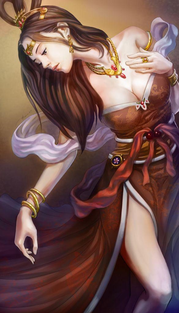 @Finn_boy -- bare shoulder as she is about to end her perfomance. The transparent pink shawl flies away, hovering --
