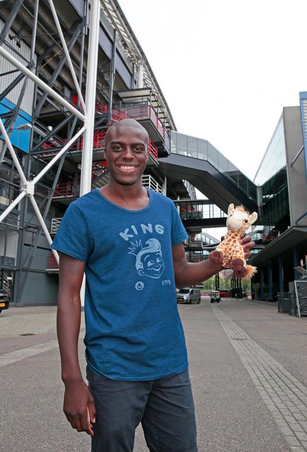 Bruno Martins Indi heeft vanmiddag afscheid genomen in De Kuip.