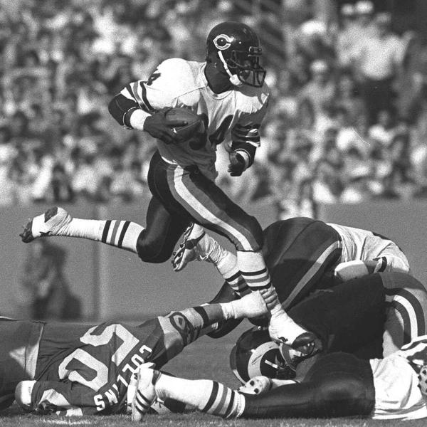 NFL's tweet photo. NFL legend Walter Payton would have turned 60 today. #RIPSweetness http://t.co/3fYfNEJpCq