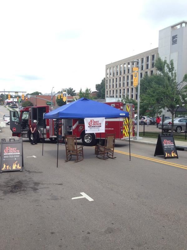 Come see us outside as well!