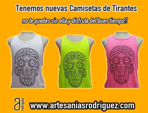 ArtRodGranada's tweet photo. Descubre las nuevas #camisetas de tirantes #Calavera #Mexicana en nuestra web >>> http://t.co/rh16oiFCr3 http://t.co/PFmAfLPi3V