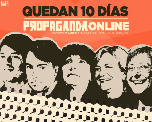 MAFI_tv's tweet photo. Comienza la cuenta regresiva. ¡Quedan 10 días de #PROPAGANDAonline! Al monto que tú decidas en http://t.co/nPLX9lgeIC http://t.co/3v6TQ5dJo5