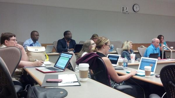 @MDFormative educators discussing <a href="/threering/">Three Ring</a> &amp; <a href="/ShowEvidence/">ShowEvidence</a> for #formative assessment &amp; digital portfolios #mdccrc