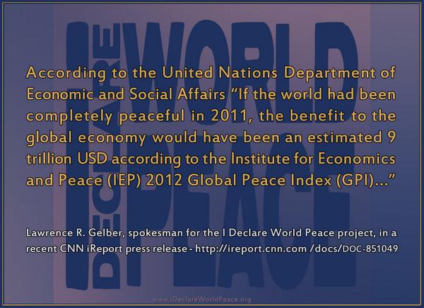 idclrWorldPeace's tweet photo. RT @SpaceForPeaceUK: #War doesn’t make any sense at all. I Declare World Peace http://t.co/PDMAwOIG0W #nomorewar #IDWP #hour4peace