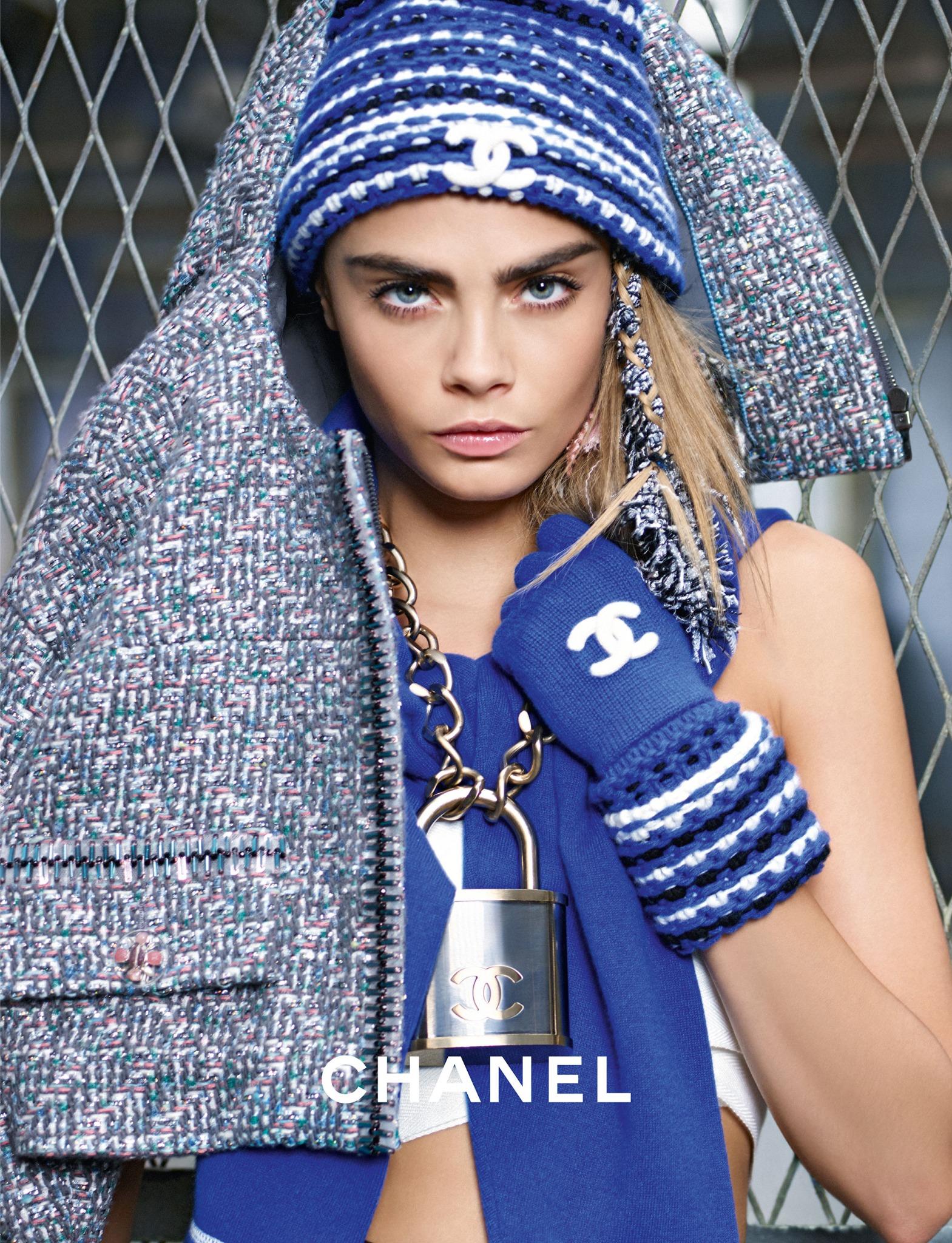 CHANEL on X: Coco Coach, the Fall-Winter 2014 campaign featuring Cara  Delevingne & Binx Walton, photographed by Karl Lagerfeld   / X