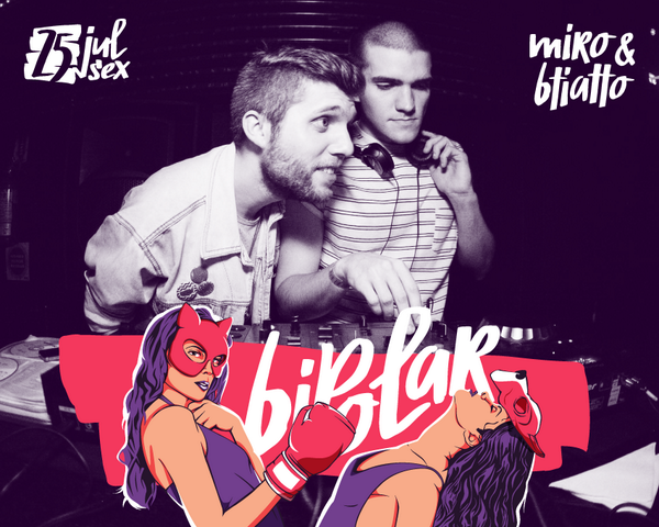 YankeeParty's tweet photo. HOJE na BIPOLAR, @mirolemos &amp; @btiatto animam a pista da @DLEDoficial c/ muito pop e eletro! http://t.co/9mEwuRr2vr http://t.co/chpqU3klGC