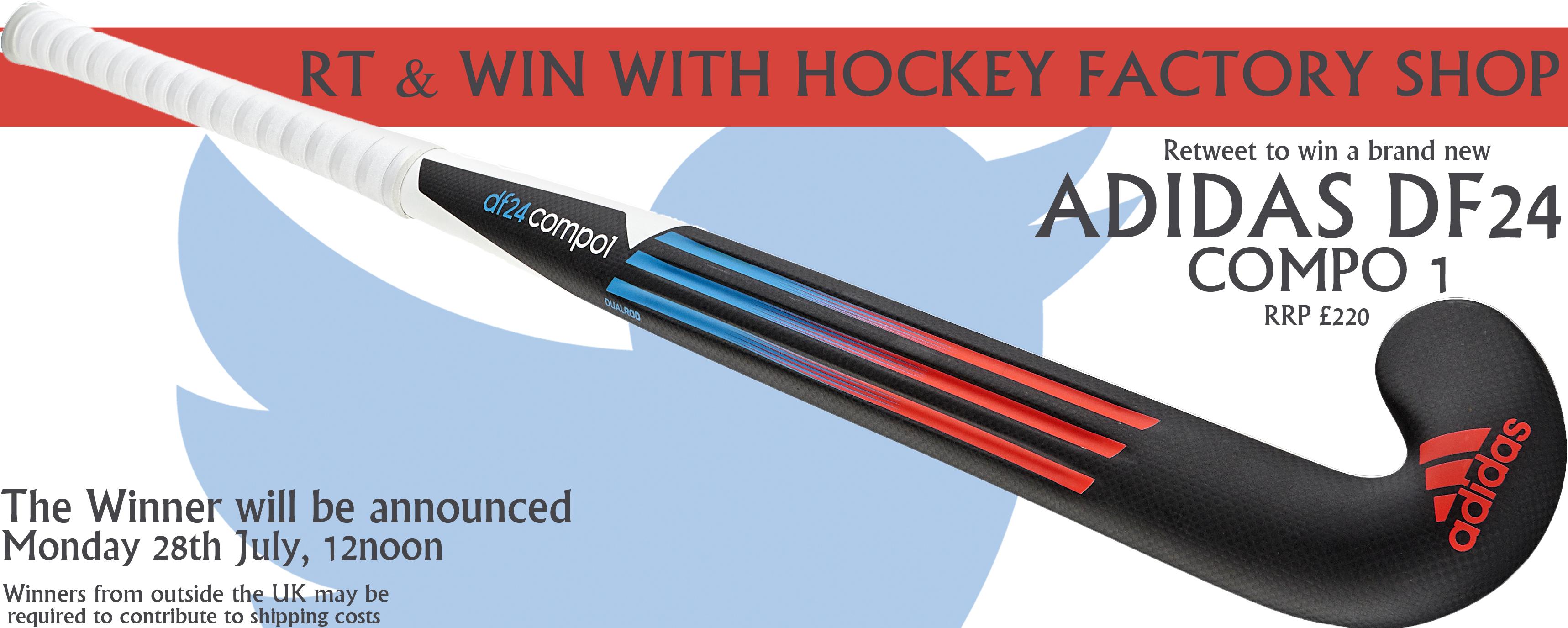 Hockey Factory Shop Twitter: "WIN an Adidas DF24 Compo 1 Stick! To enter, retweet this before Monday 12pm (RRP £220) @adidas_Hockey @adidasUK http://t.co/Ckr7vYDN9o" / Twitter