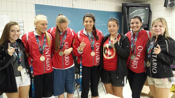 Congrats to the girls basketball team <a href="/OntNAIG/">NAIG Team Ontario</a>! Great job, girls! Very proud of our athletes #NAIG2014 @Babygirlbenz