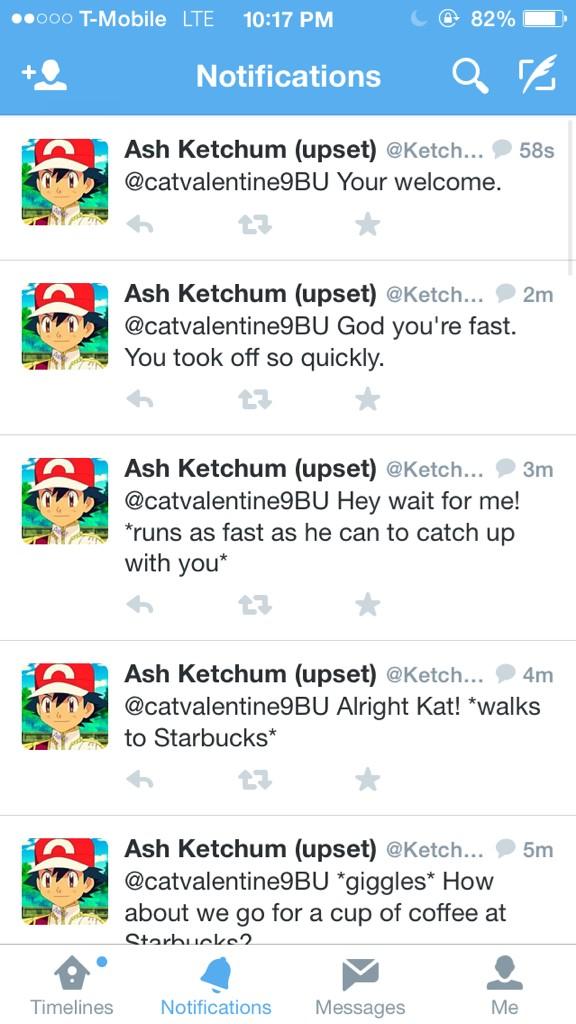 He is my entire mentions😳