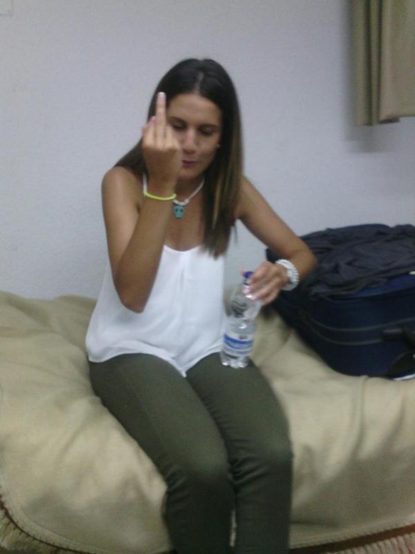 Agusstinahingst's tweet photo. La guapa de mi amiga para vosotros #barbaraindignada #tequeremos @barbaraperezzz http://t.co/2KfmuPD620